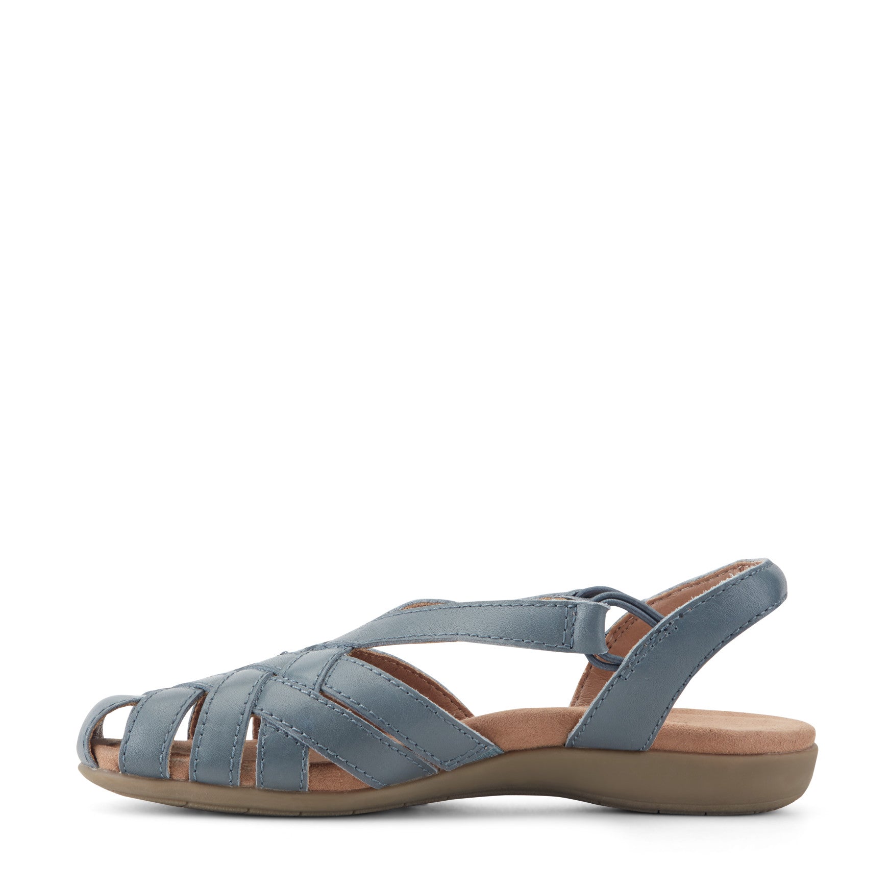 Berri Woven Casual Round Toe Slip-on Sandals