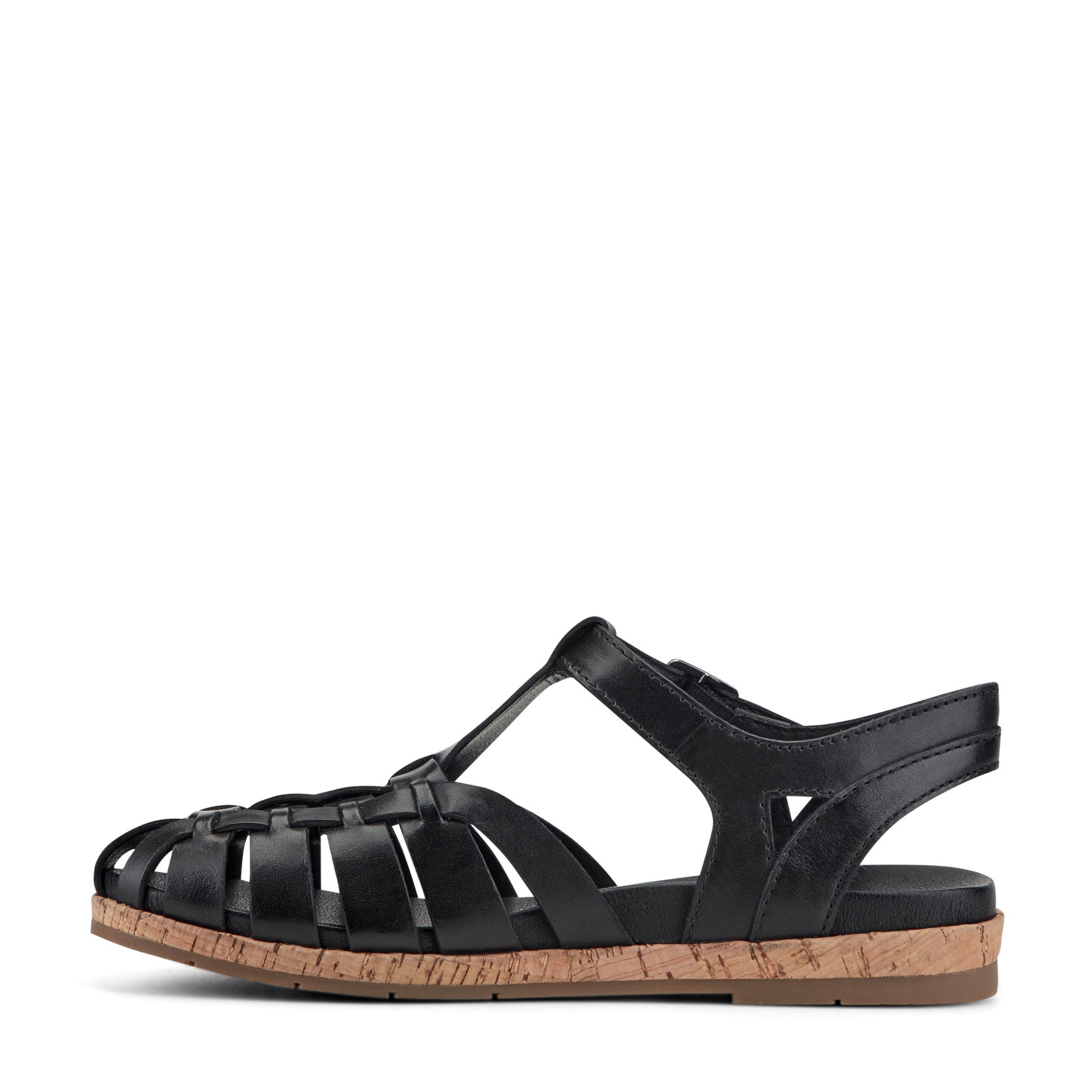 エアリスタ　airista UL Water Sandals Women's Alazia Fisherman Sandals - Black Leather | earth® shoes