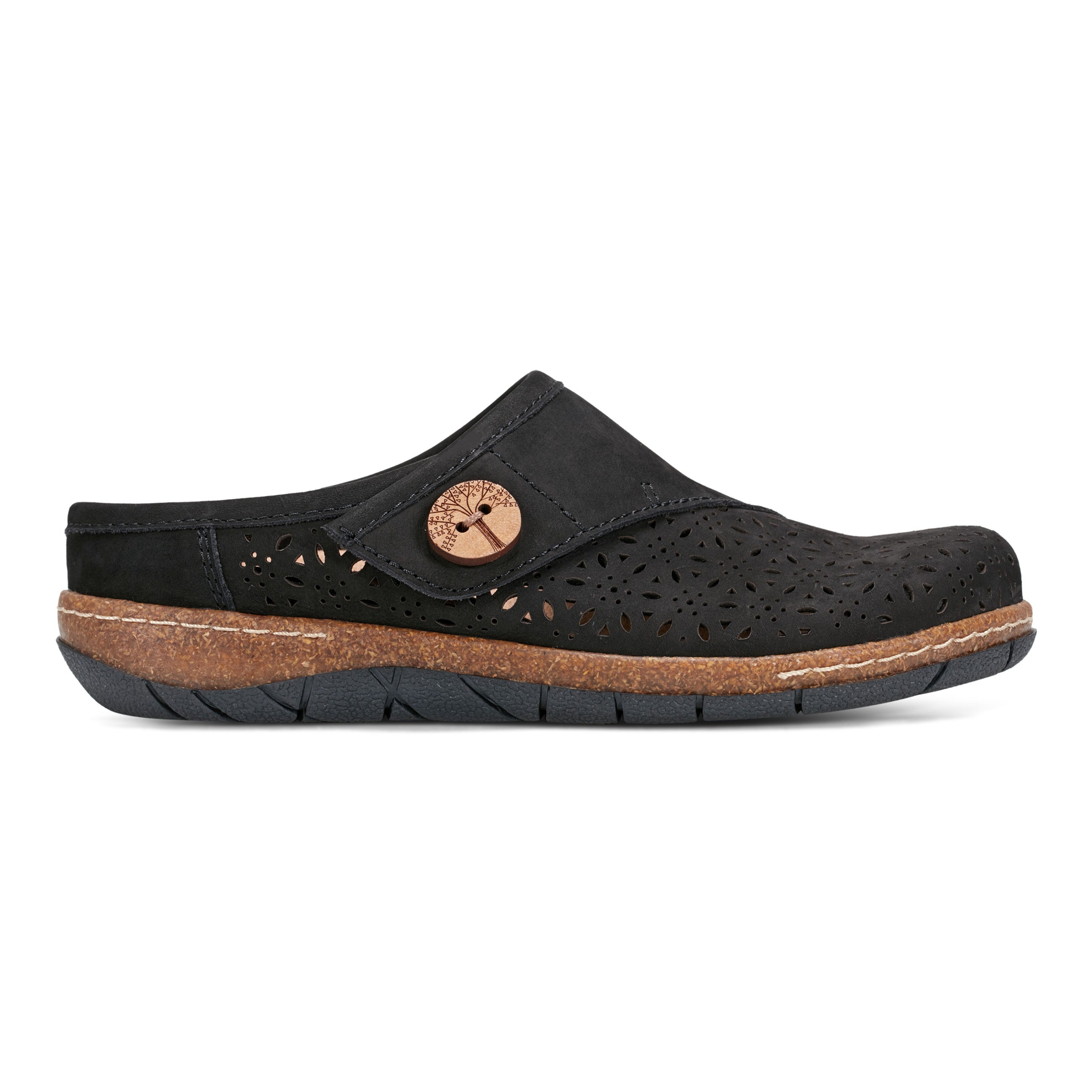 Erinn Round Toe Casual Slip-on Flat Clogs