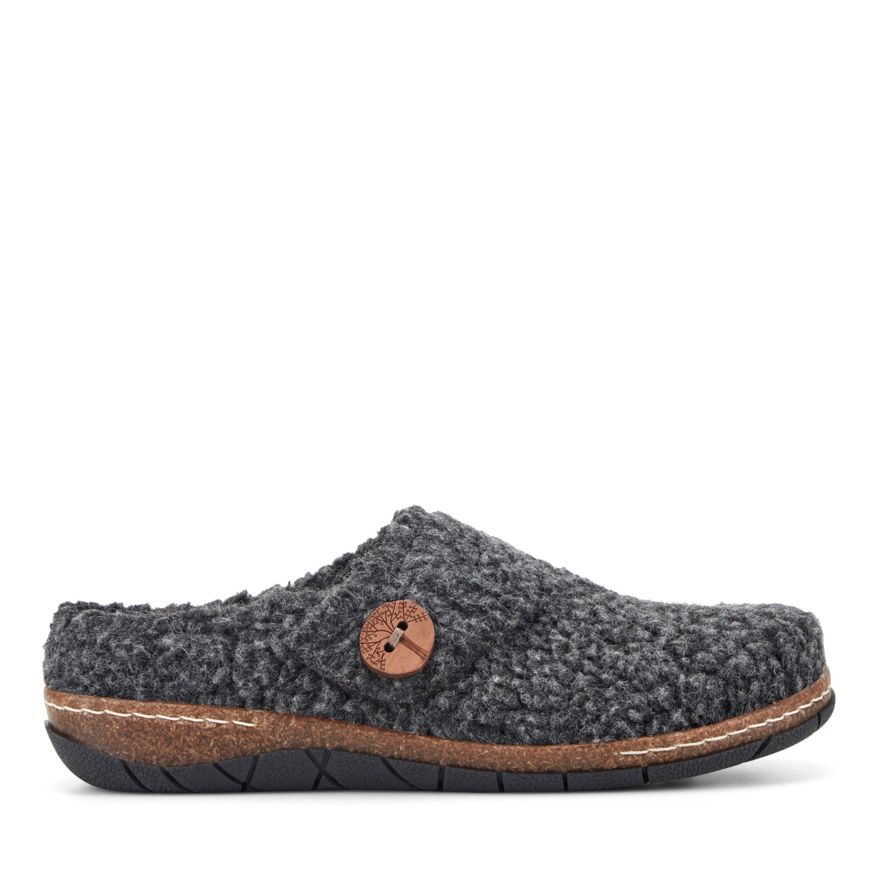 Ezra Round Toe Casual Slip-on Flat Clogs