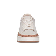 Knight Round Toe Lace-up Casual Sneakers