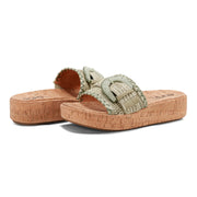 Samsy Casual Slip-on Wedge Platform Sandals