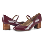 Rumer Mary Jane Block Heel Dress Pumps