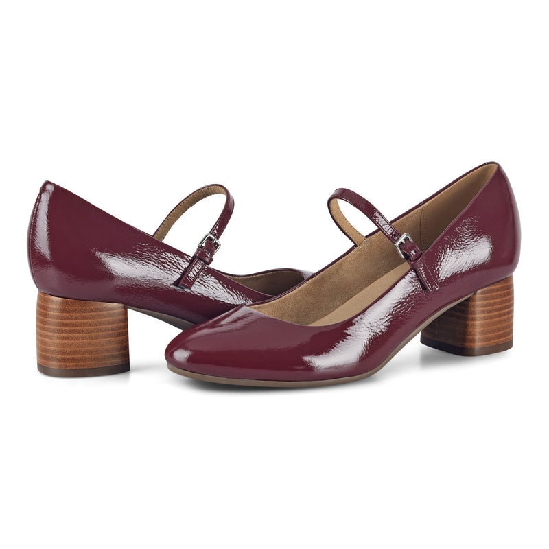 Rumer Mary Jane Block Heel Dress Pumps