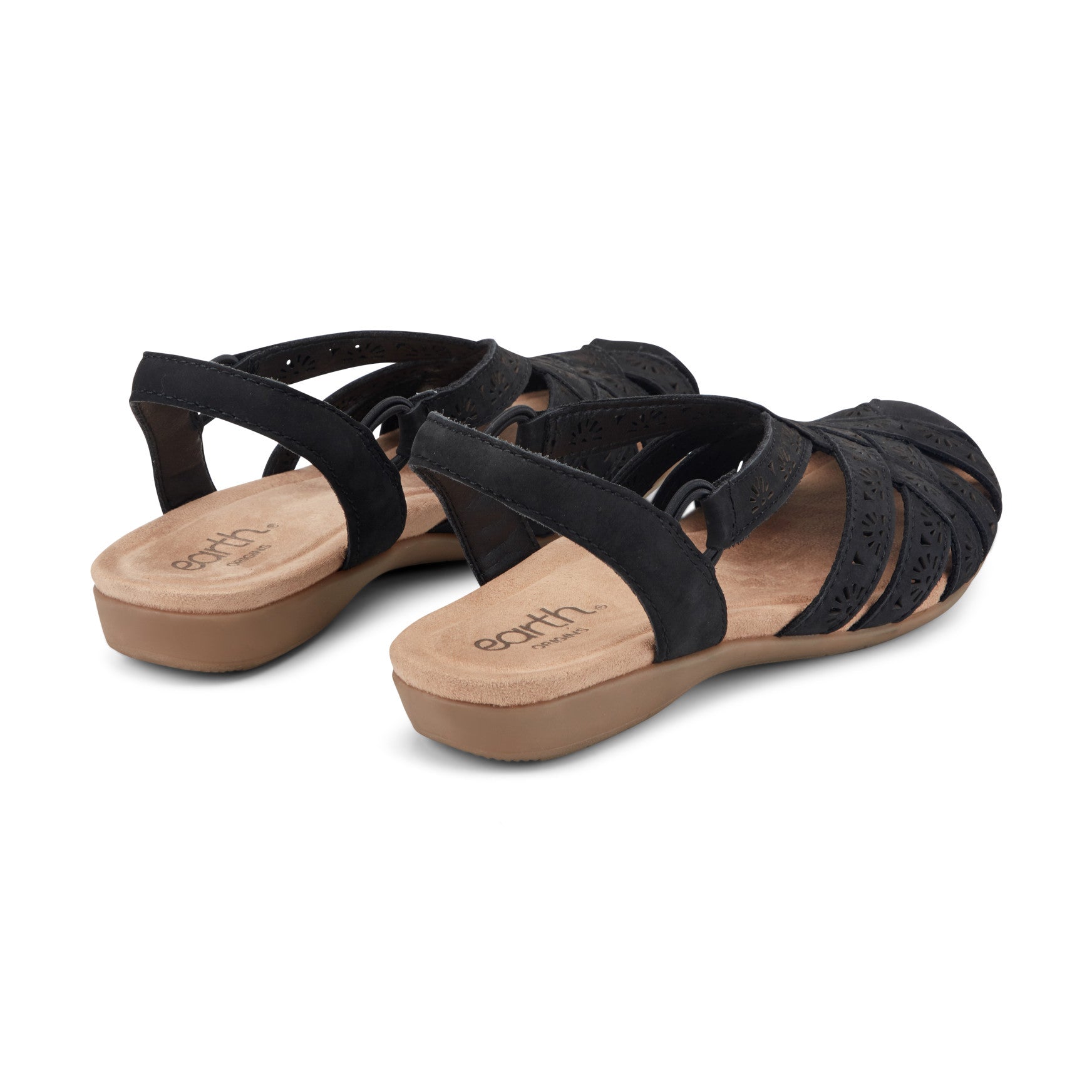 Briel Round Toe Casual Slingback Flat Sandals