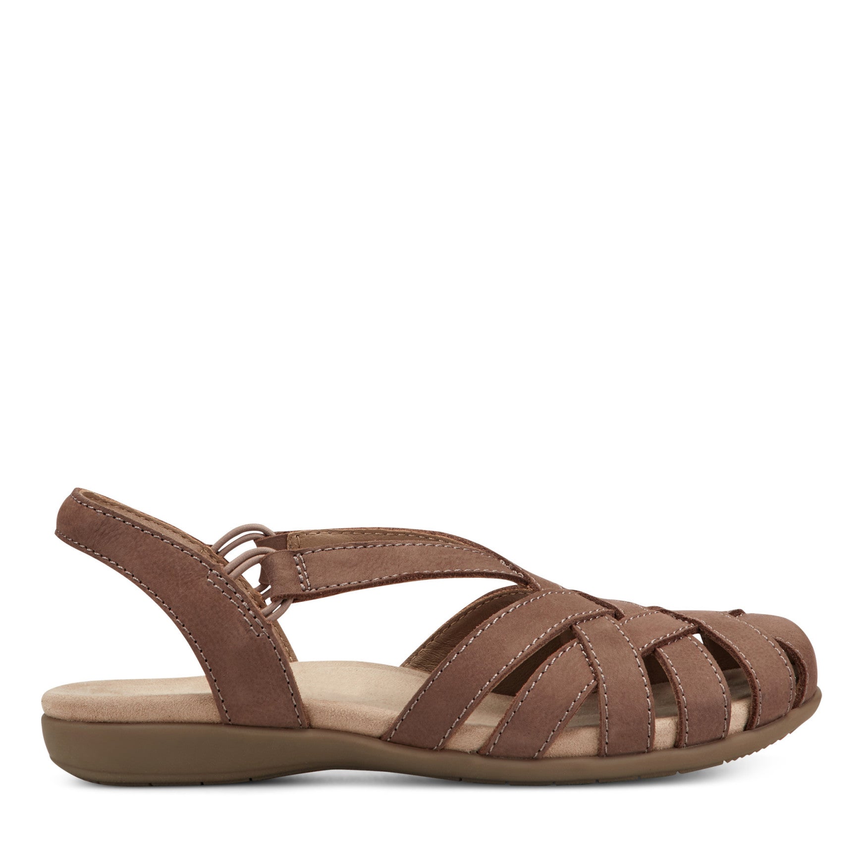 Berri Woven Casual Round Toe Slip-on Sandals