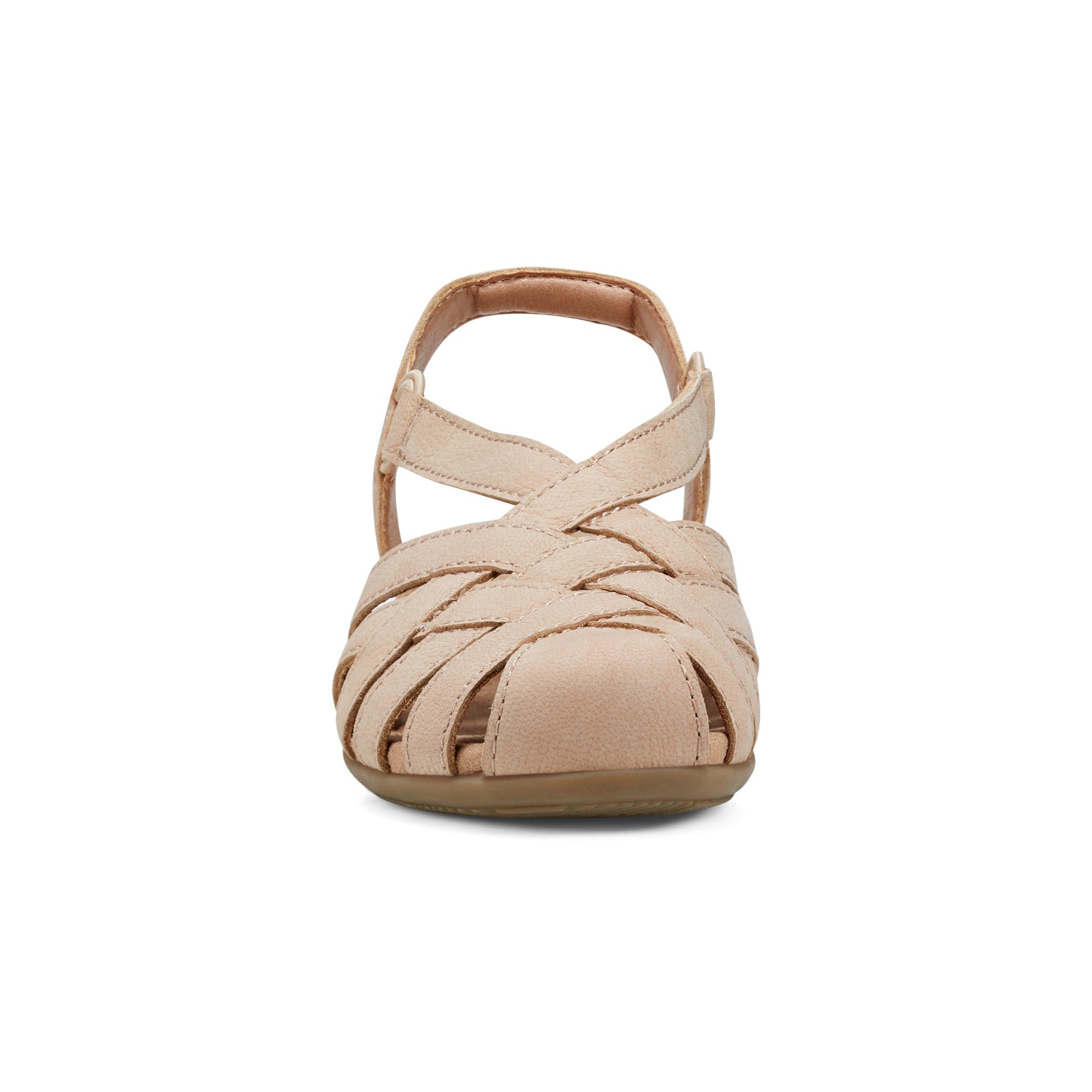 Berri Woven Casual Round Toe Slip-on Sandals