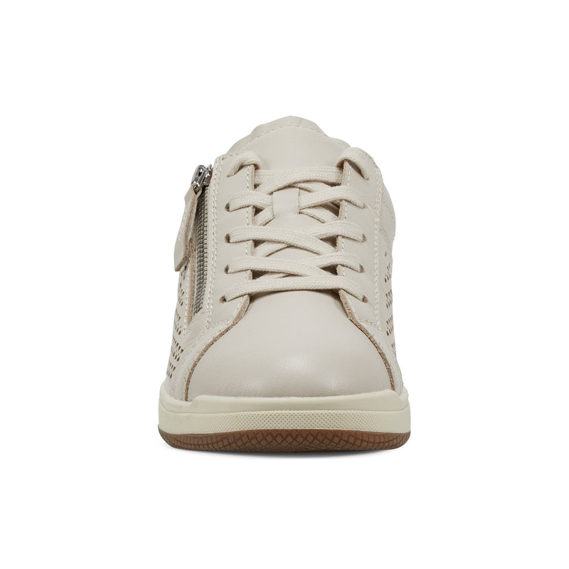Netta Round Toe Casual Lace-up Sneakers
