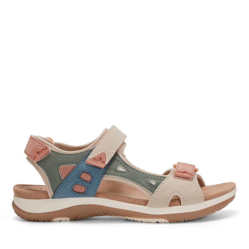 Skylar Round Toe Lightweight Casual Flat Sandals