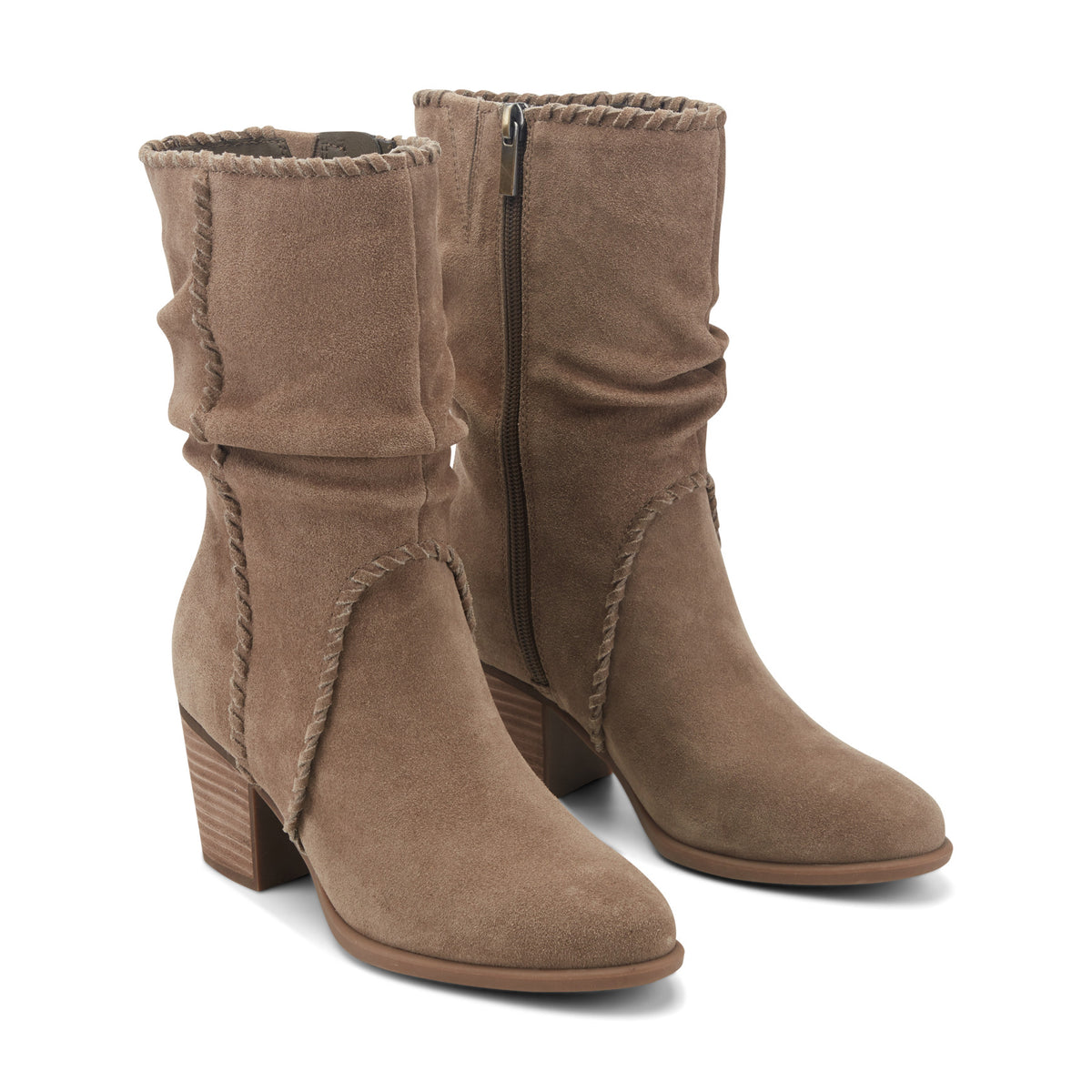 Venla Heeled Suede Boots