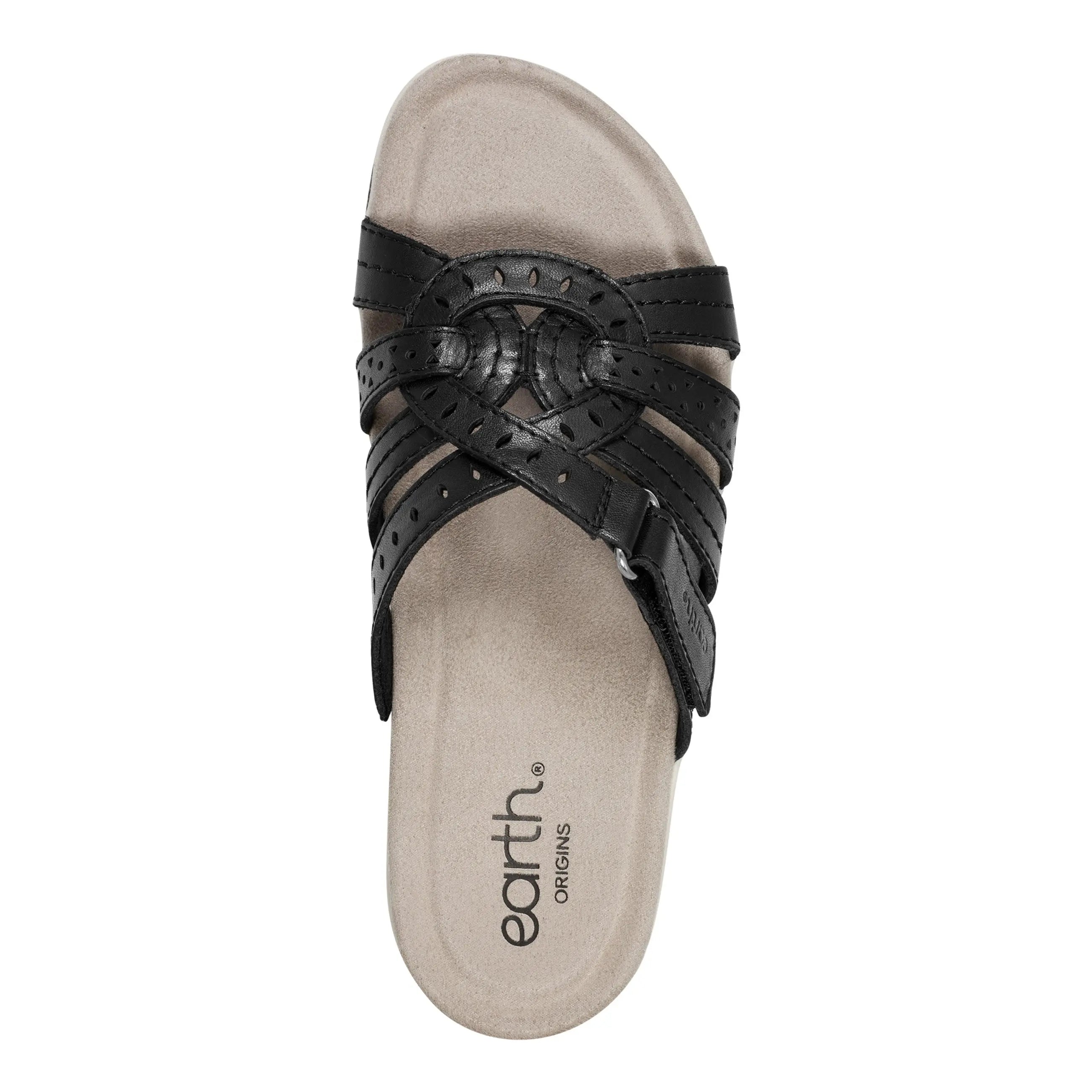Sassoni Strappy Casual Slip-On Flat Sandals