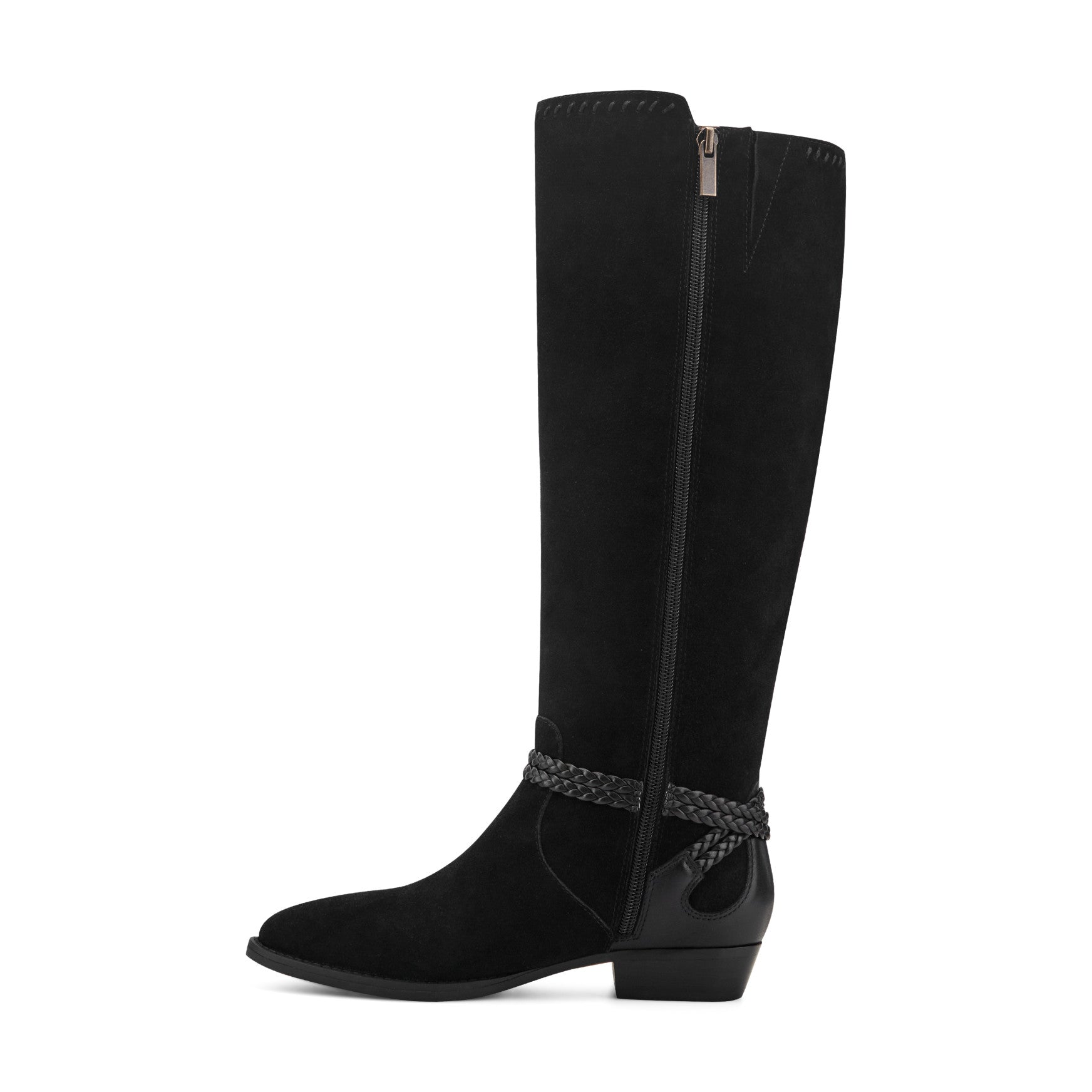 Perla Suede Riding Boots