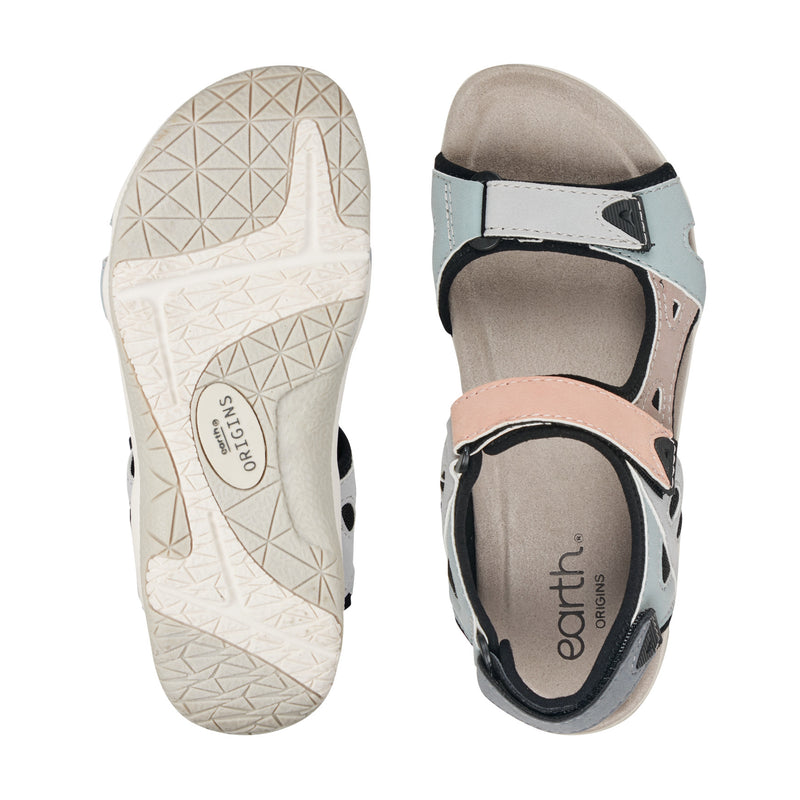 Skylar Round Toe Lightweight Casual Flat Sandals