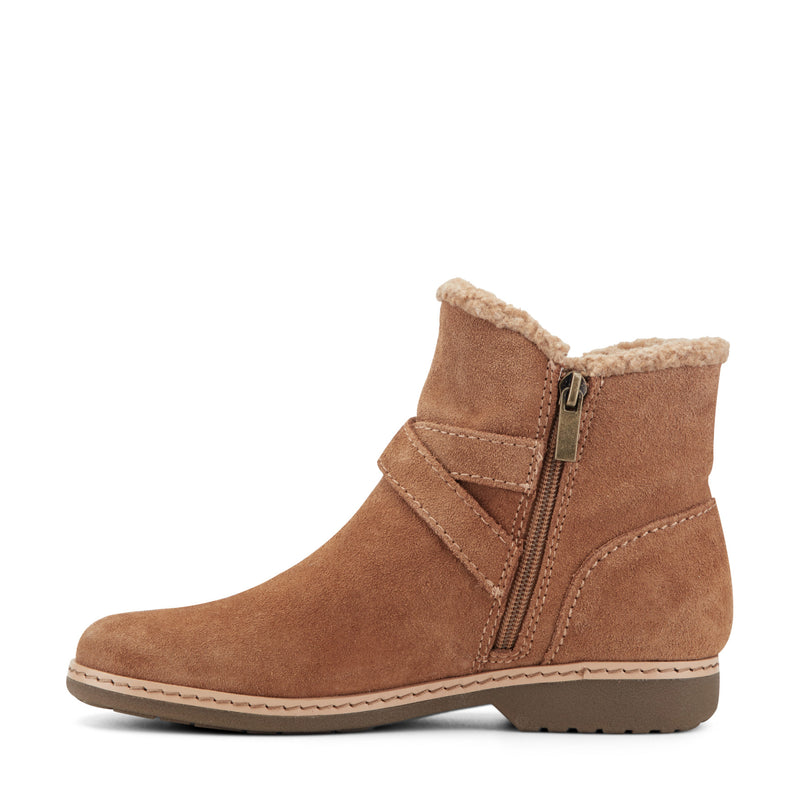 Hutton Water Repellent Suede Booties