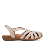 Berri Woven Casual Round Toe Slip-on Sandals