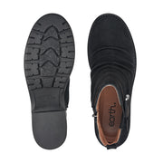 Zane Suede Ruched Booties