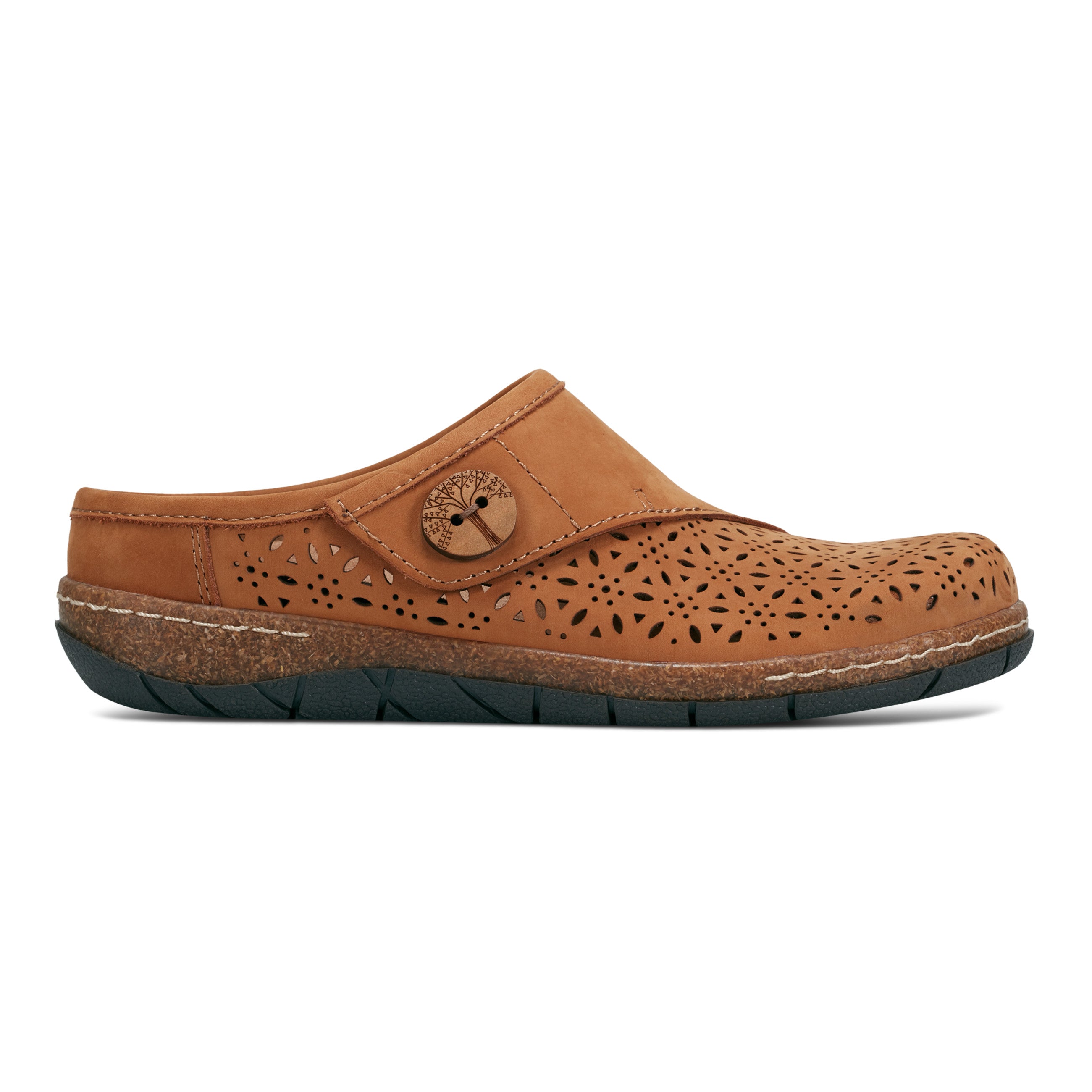 Erinn Round Toe Casual Slip-on Flat Clogs