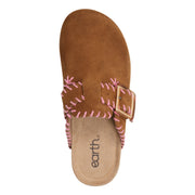 Gena Round Toe Slip-on Flat Casual Clogs