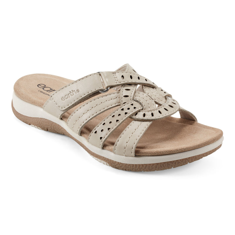 Sassoni Strappy Casual Slip-On Flat Sandals