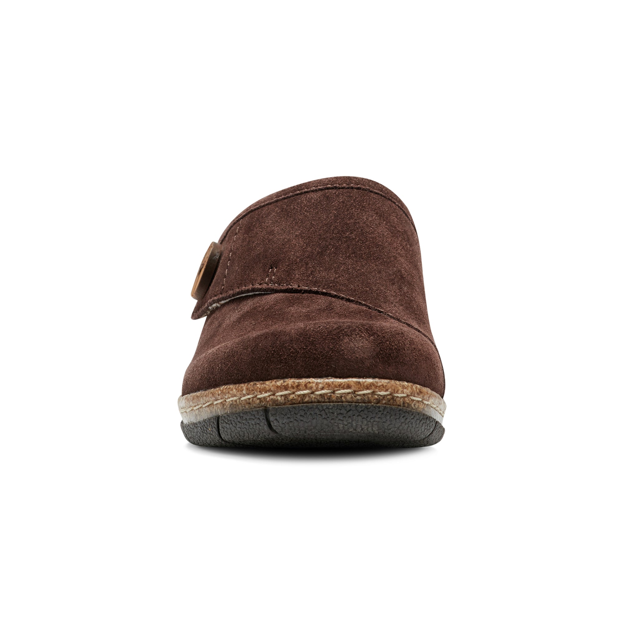 Ezra Round Toe Casual Slip-on Flat Clogs
