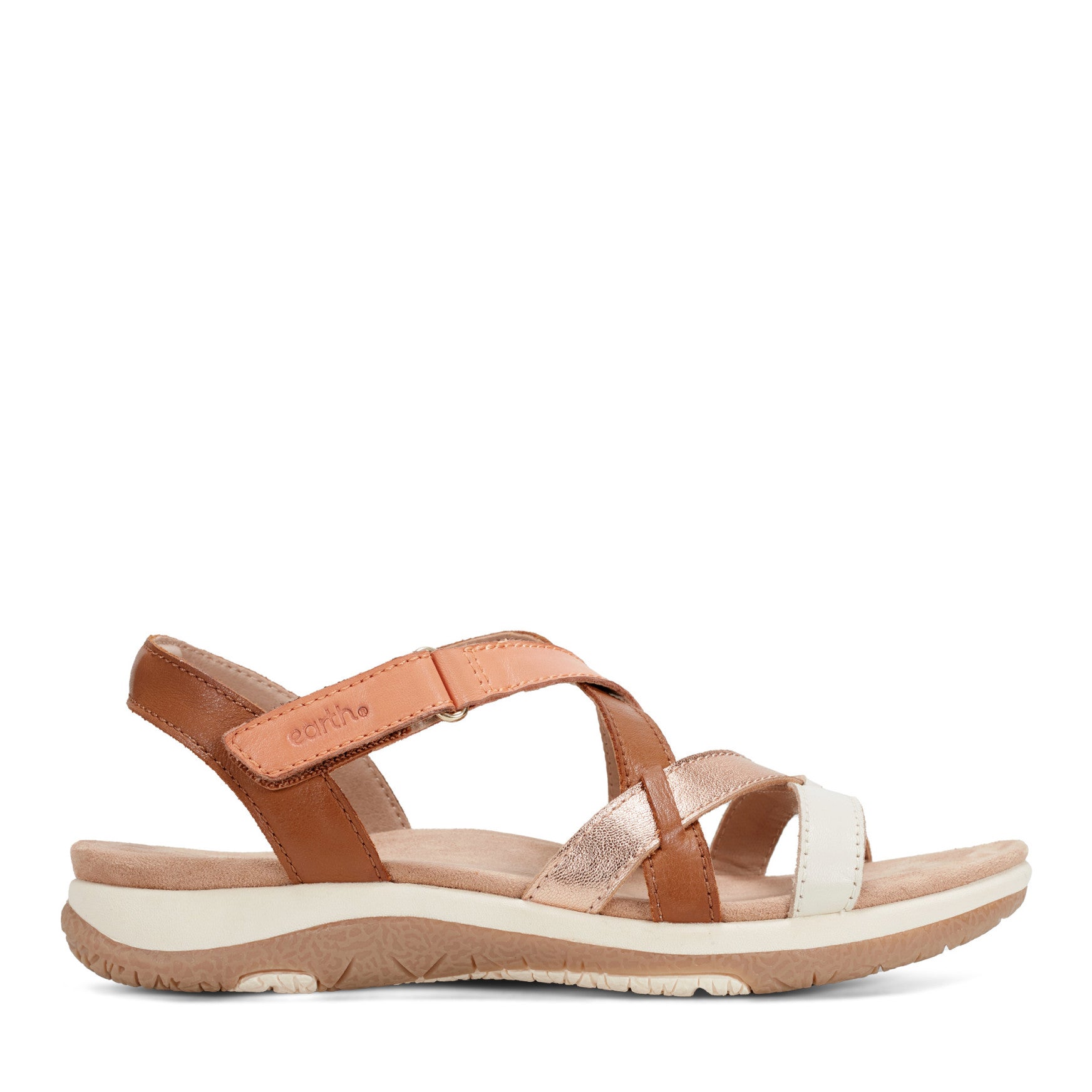 Sterling Casual Strappy Round Toe Flat Sandals