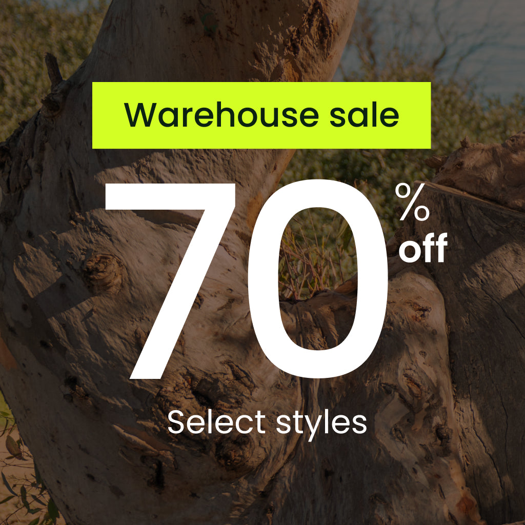 Warehouse Sale 70% Off Select Styles
