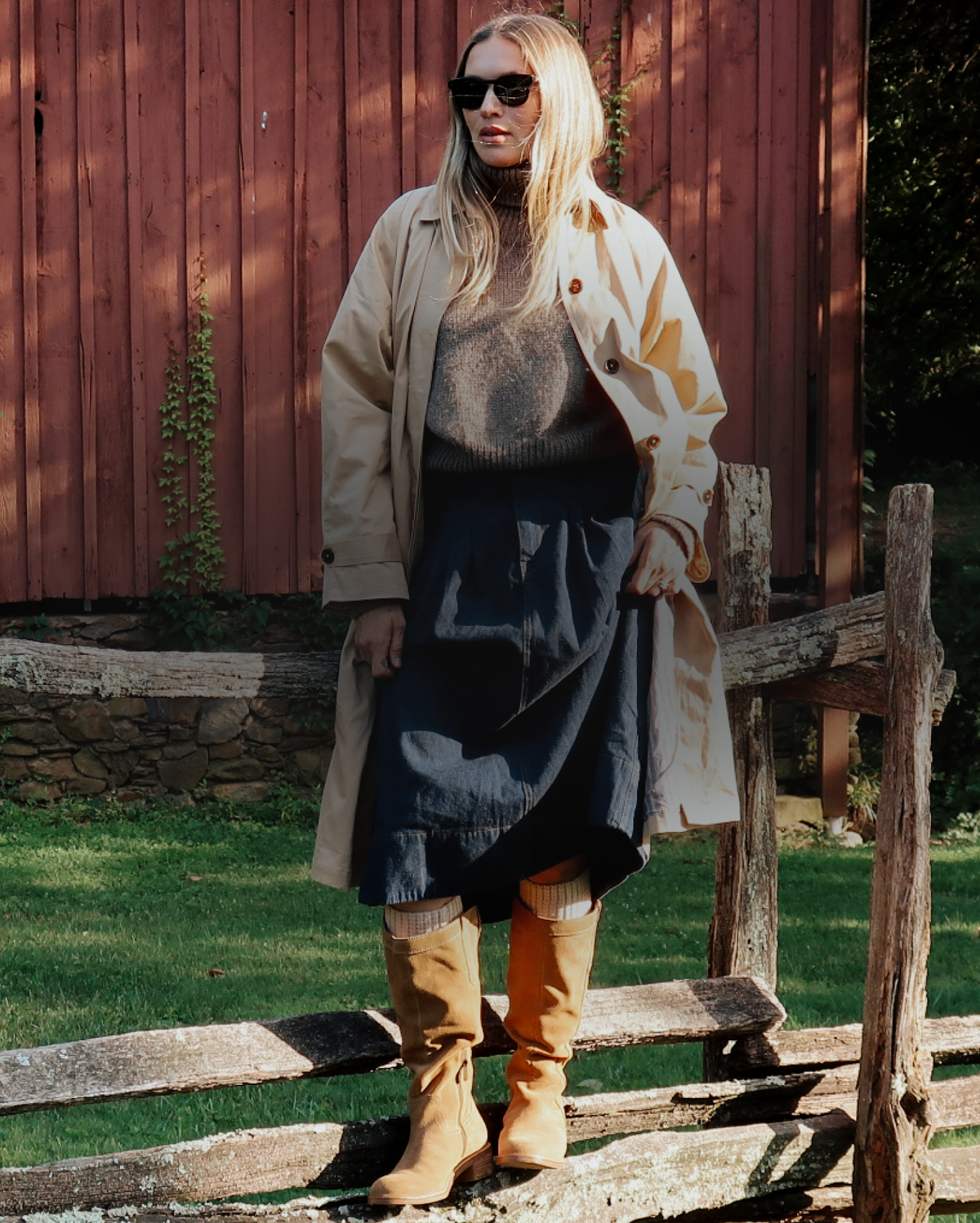 Promotional banner featuring boots