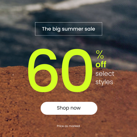 60% off select styles