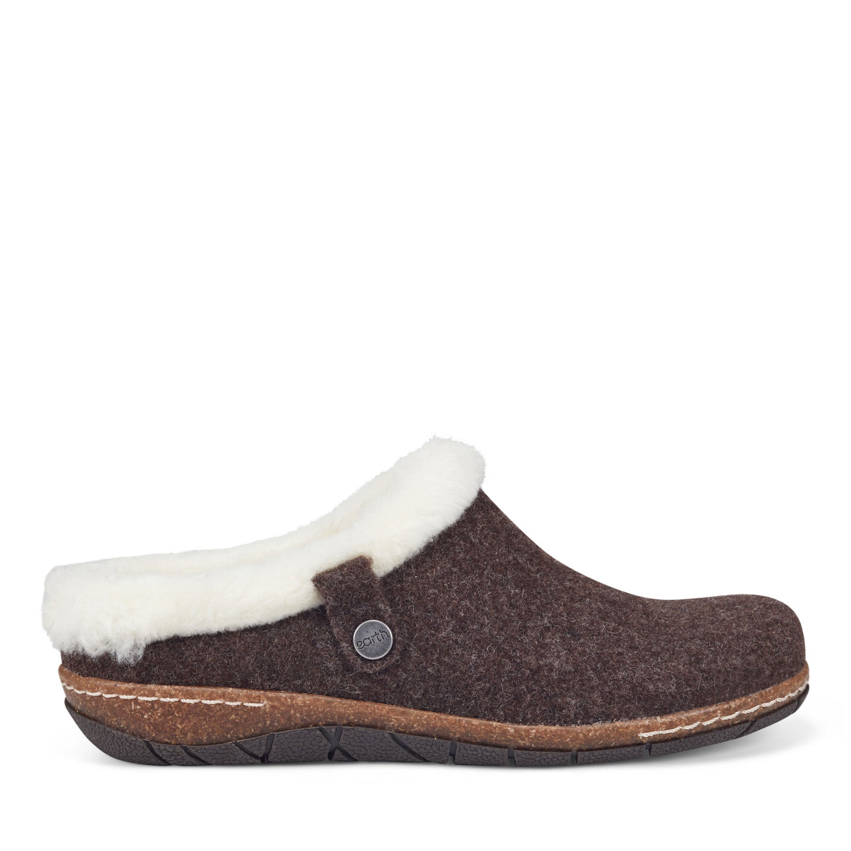 Elena Cold Weather Round Toe Casual Slip-on Clogs