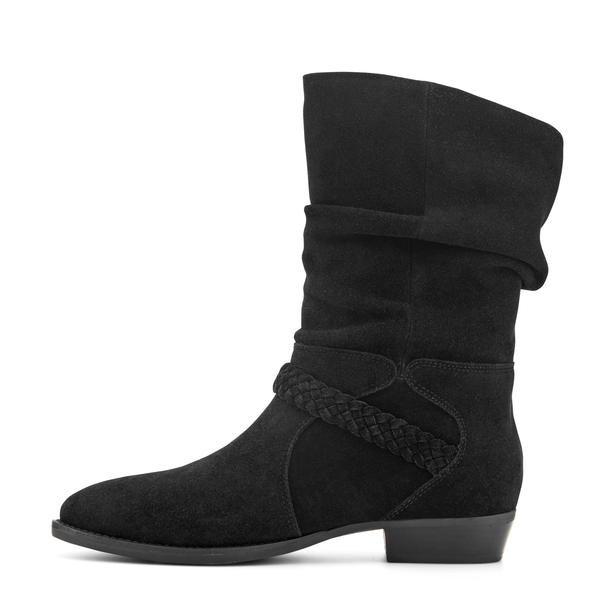 Printy Ruched Booties