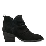 Chandy Suede Ruched Booties