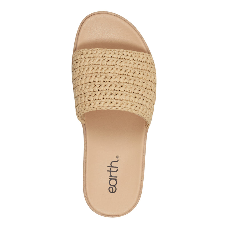 Sachan Casual Slip-on Wedge Platform Sandals