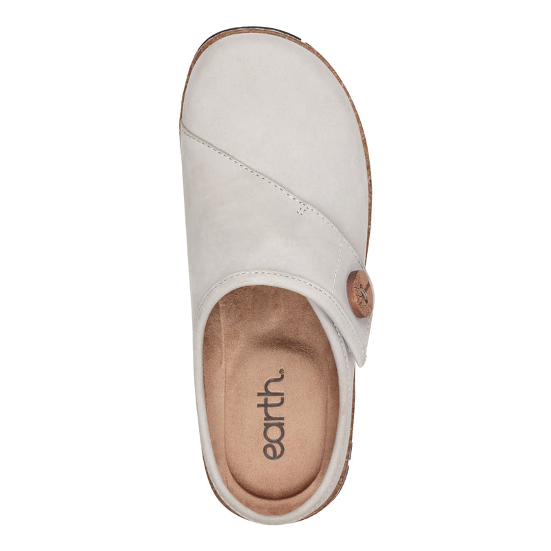 Ezra Round Toe Casual Slip-on Flat Clogs