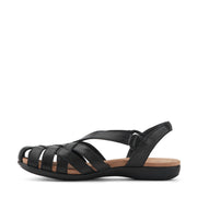 Berri Woven Casual Round Toe Slip-on Sandals