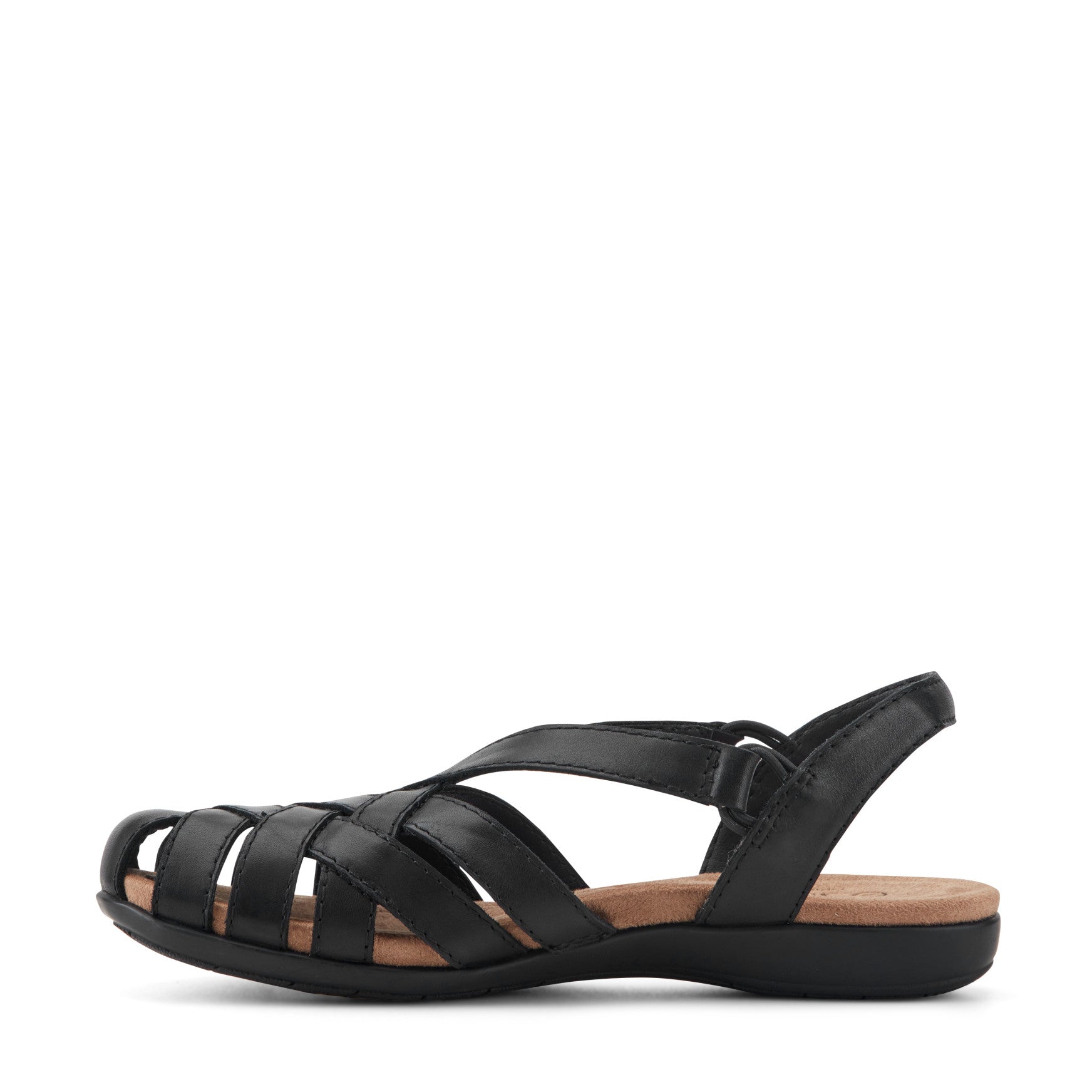 Berri Woven Casual Round Toe Slip-on Sandals