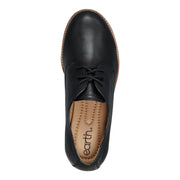 Eane Stacked Heel Casual Lace-Up Loafers