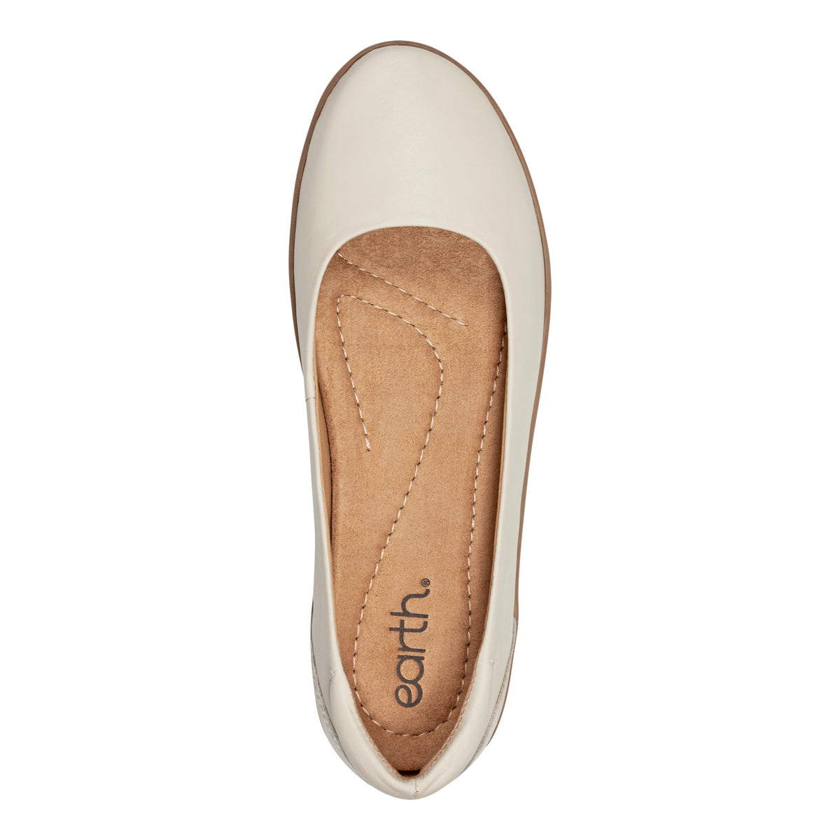 Women's Landen Round Toe Casual Flats - Ivory | earth® shoes