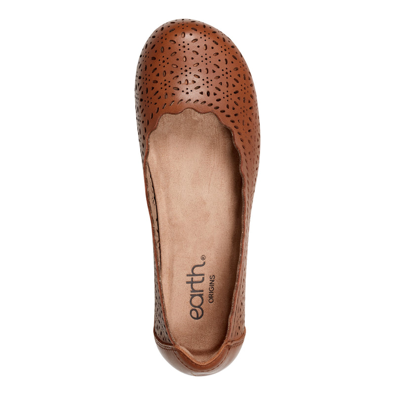 Bria Round Toe Casual Slip-on Ballet Flats