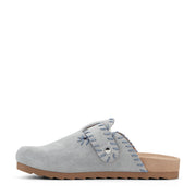 Gena Round Toe Slip-on Flat Casual Clogs