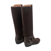 Perla Suede Riding Boots