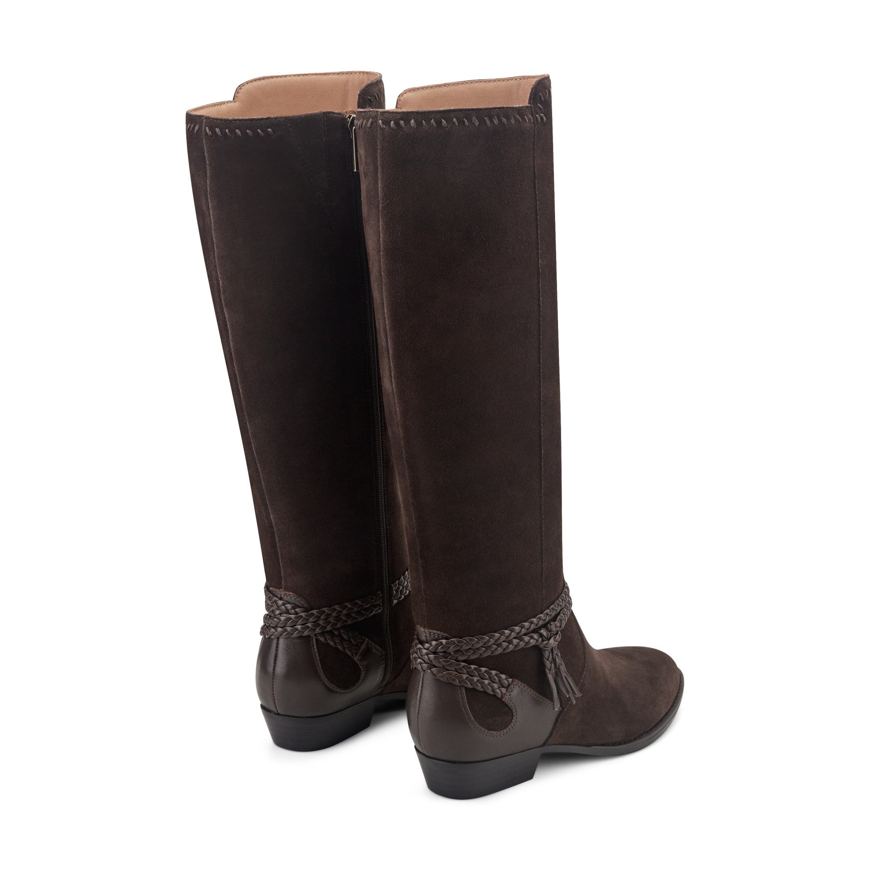 Perla Suede Riding Boots