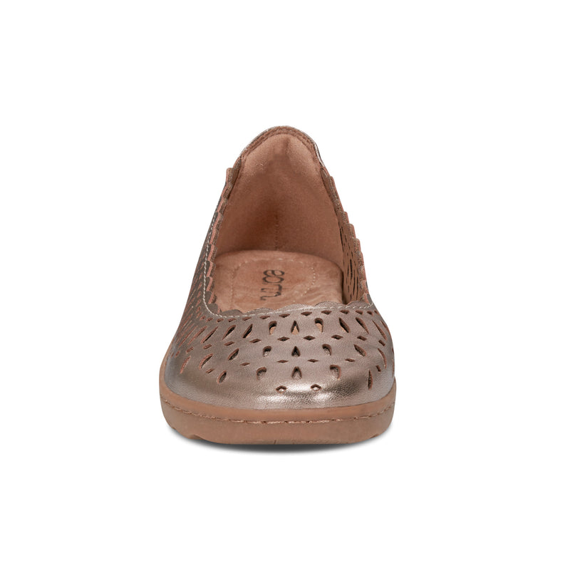 Luna Round Toe Casual Slip-on Ballet Flats