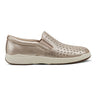 Nel Laser Cut Round Toe Casual Slip-on Sneakers