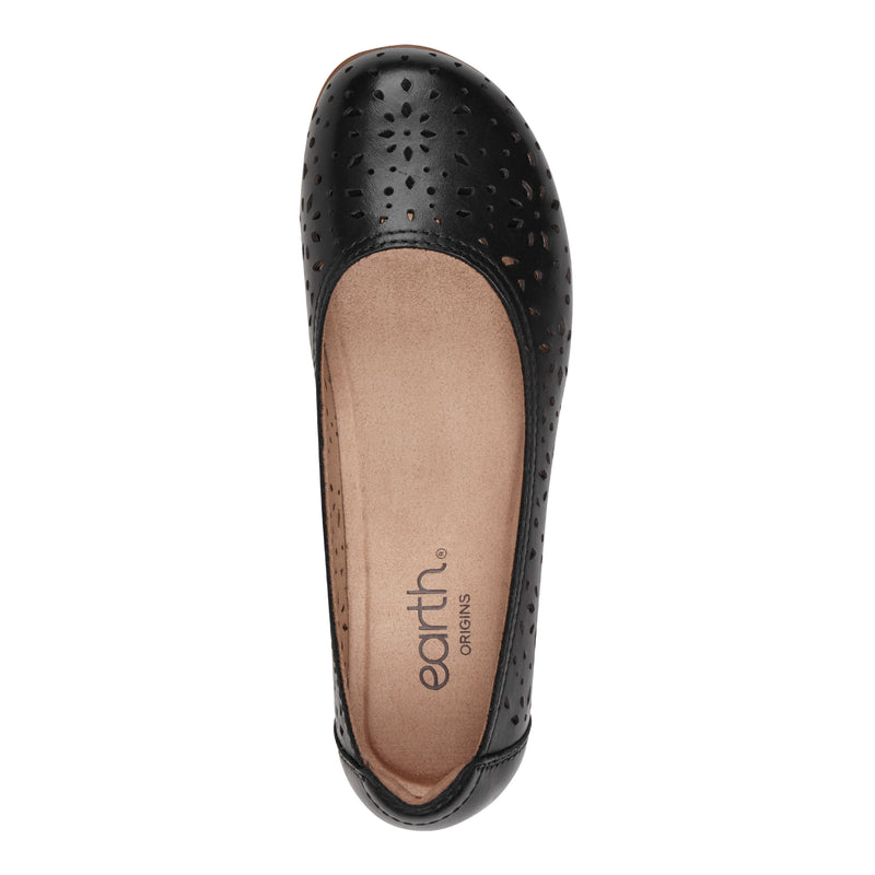 Bentlee Leather Ballet Flats