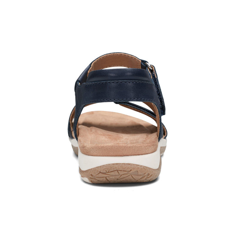 Sureal Casual Strappy Round Toe Flat Sandals