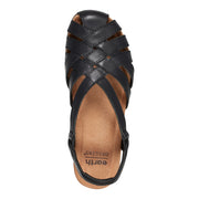 Berri Woven Casual Round Toe Slip-on Sandals