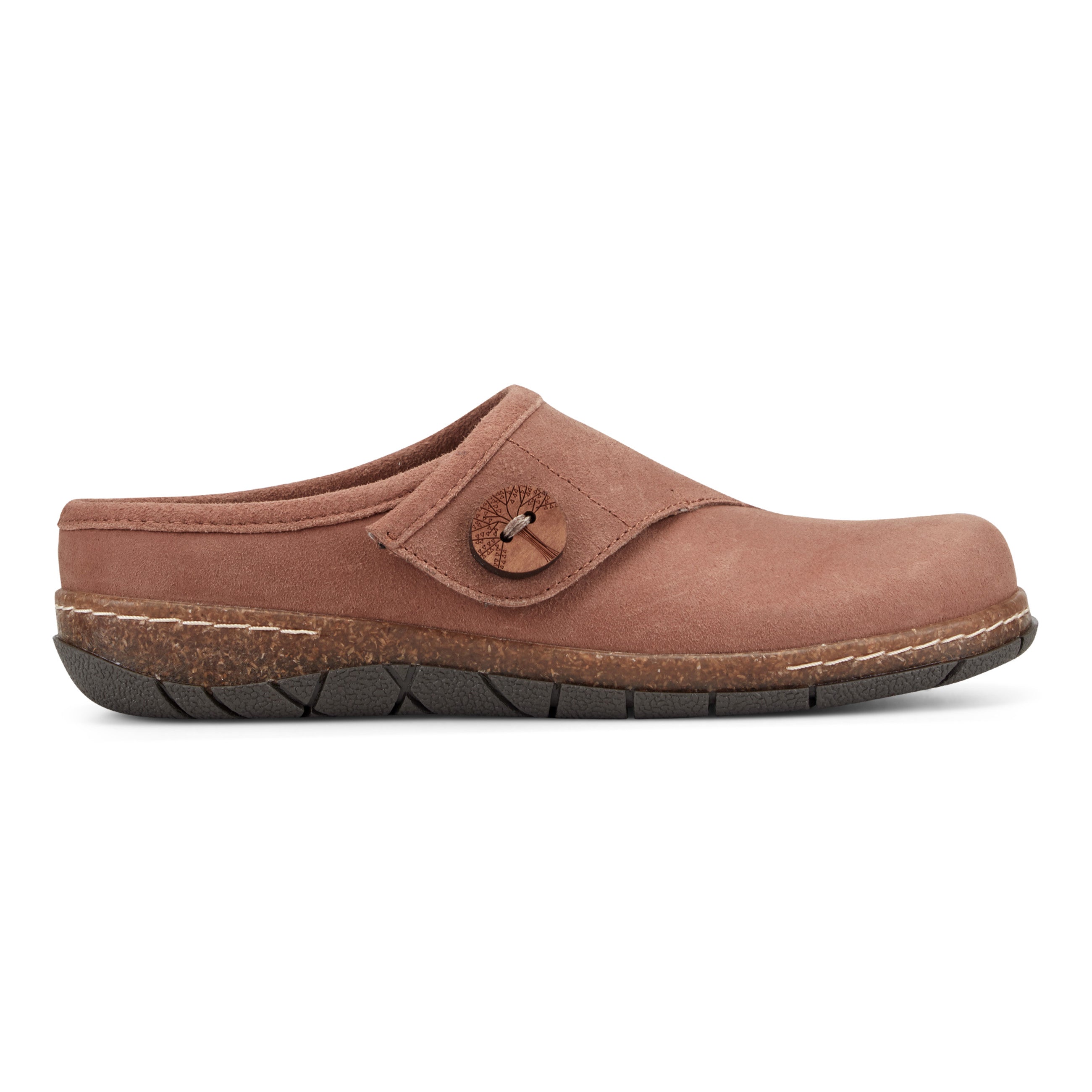 Ezra Round Toe Casual Slip-on Flat Clogs