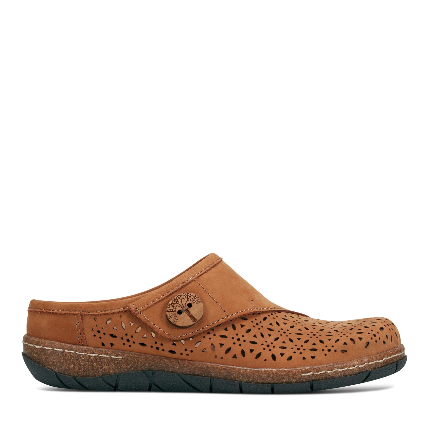 Erinn Round Toe Casual Slip-on Flat Clogs