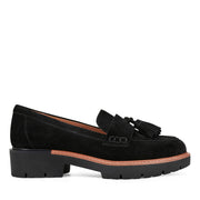 Zimm Round Toe Lug Sole Casual Slip-on Loafers