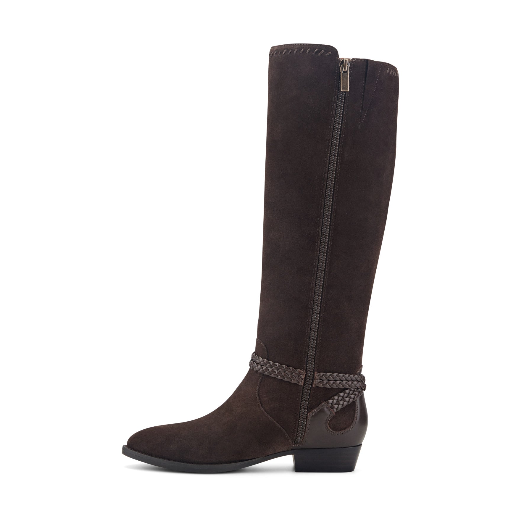 Perla Suede Riding Boots